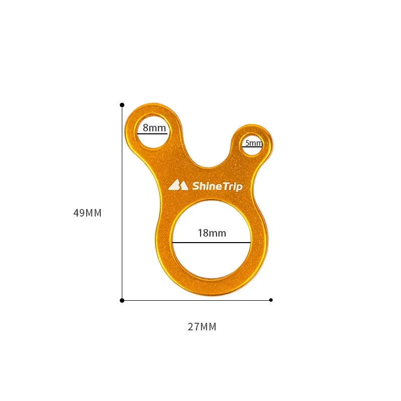 10pcs Quick Knot Tent Wind Rope Buckles