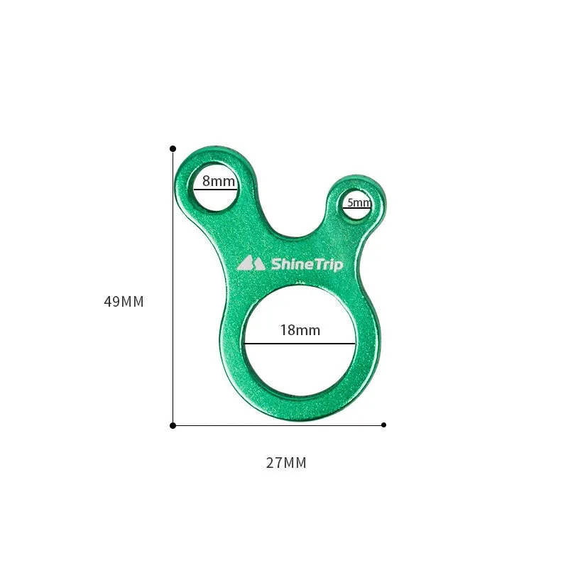 10pcs Quick Knot Tent Wind Rope Buckles