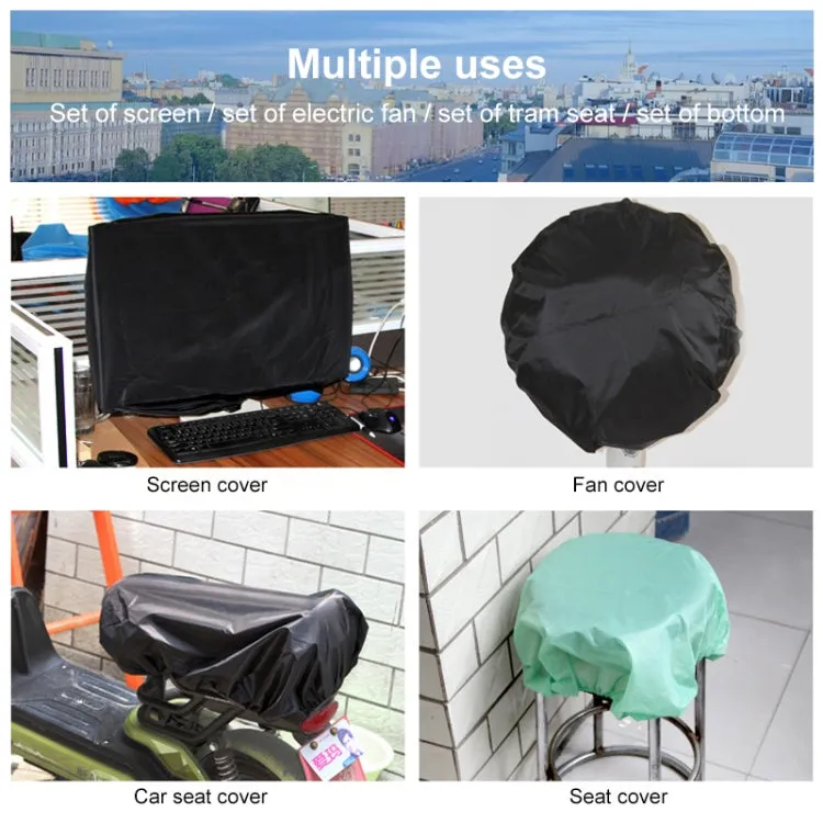 35L Adjustable Waterproof Dustproof Backpack  Rain Cover Portable Ultralight Protective Cover(Black)