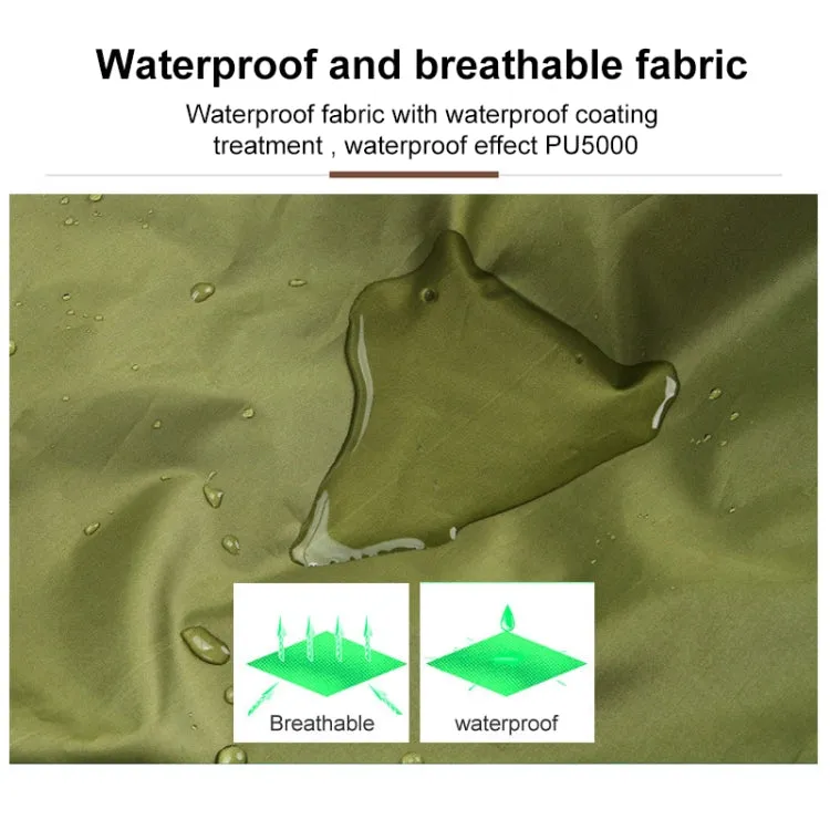 35L Adjustable Waterproof Dustproof Backpack  Rain Cover Portable Ultralight Protective Cover(Green)