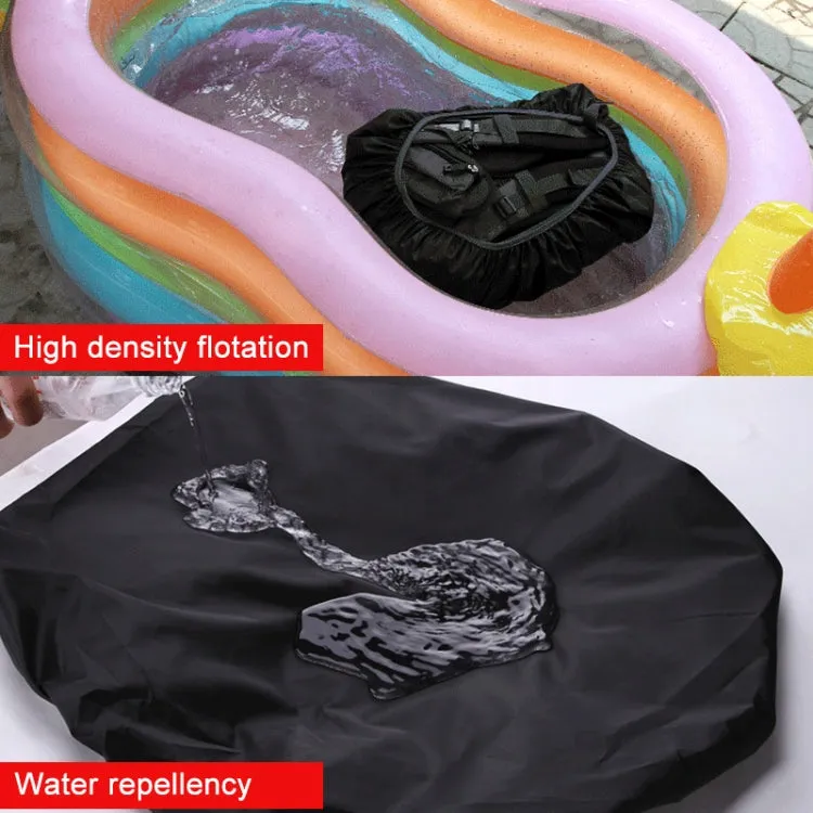 45L Adjustable Waterproof Dustproof Backpack  Rain Cover Portable Ultralight Protective Cover(Black)