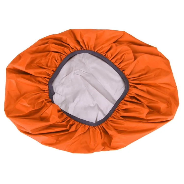45L Adjustable Waterproof Dustproof Backpack  Rain Cover Portable Ultralight Protective Cover(Orange)
