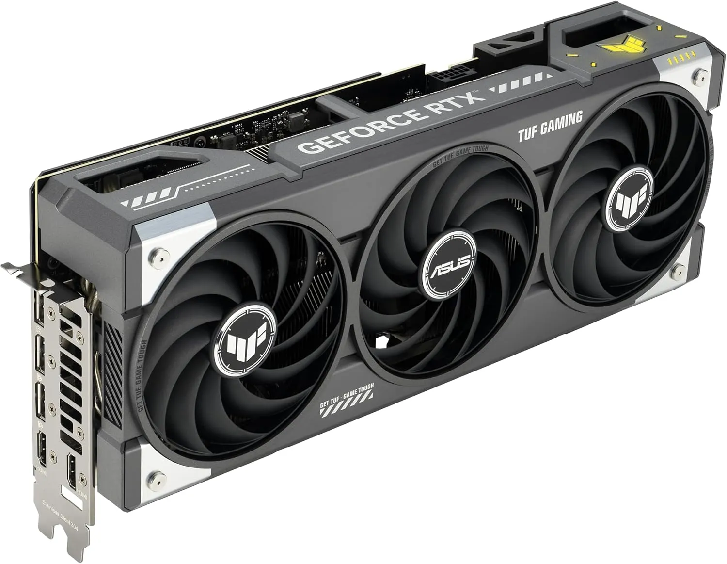 ASUS TUF Gaming GeForce RTX  5070 Ti 16GB GDDR7 OC Edition Gaming Graphics Card (PCIe 5.0, HDMI/DP 2.1, 3.125-slot, Military-Grade Components, Protective PCB Coating, axial-tech Fans)