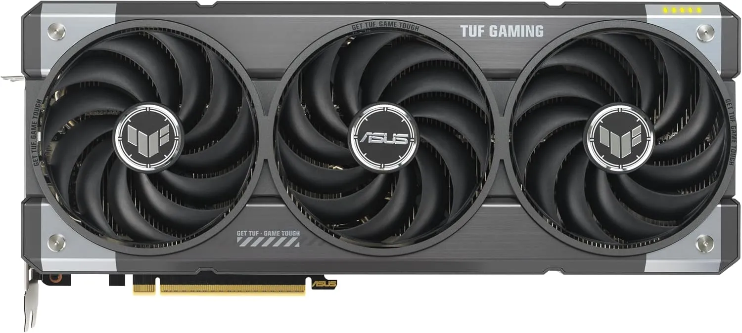ASUS TUF Gaming GeForce RTX  5070 Ti 16GB GDDR7 OC Edition Gaming Graphics Card (PCIe 5.0, HDMI/DP 2.1, 3.125-slot, Military-Grade Components, Protective PCB Coating, axial-tech Fans)