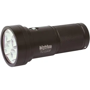 Bigblue TL 5200 Lumen Narrow Beam Technical Light - Black