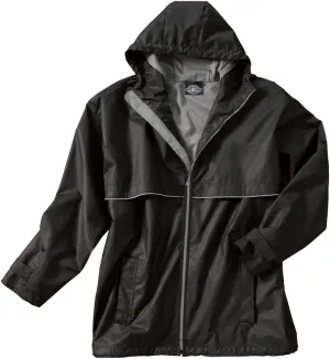 Charles River Men's New Englander Waterproof Rain Jacket (Reg & Ext Sizes)