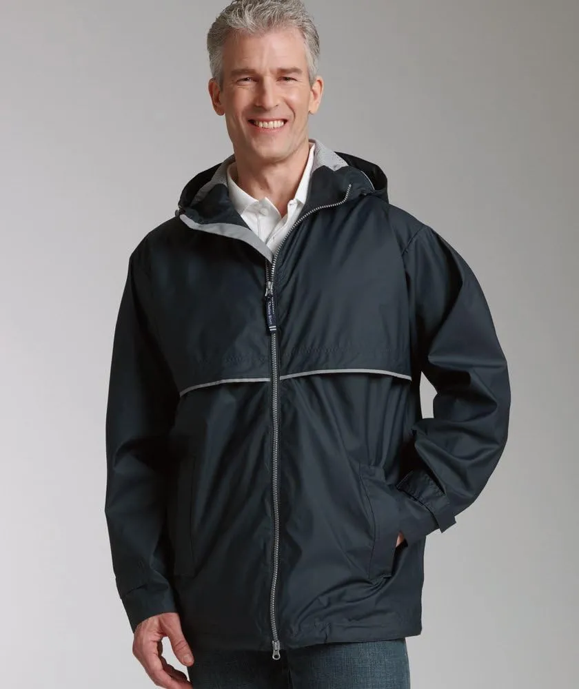 Charles River Men's New Englander Waterproof Rain Jacket (Reg & Ext Sizes)
