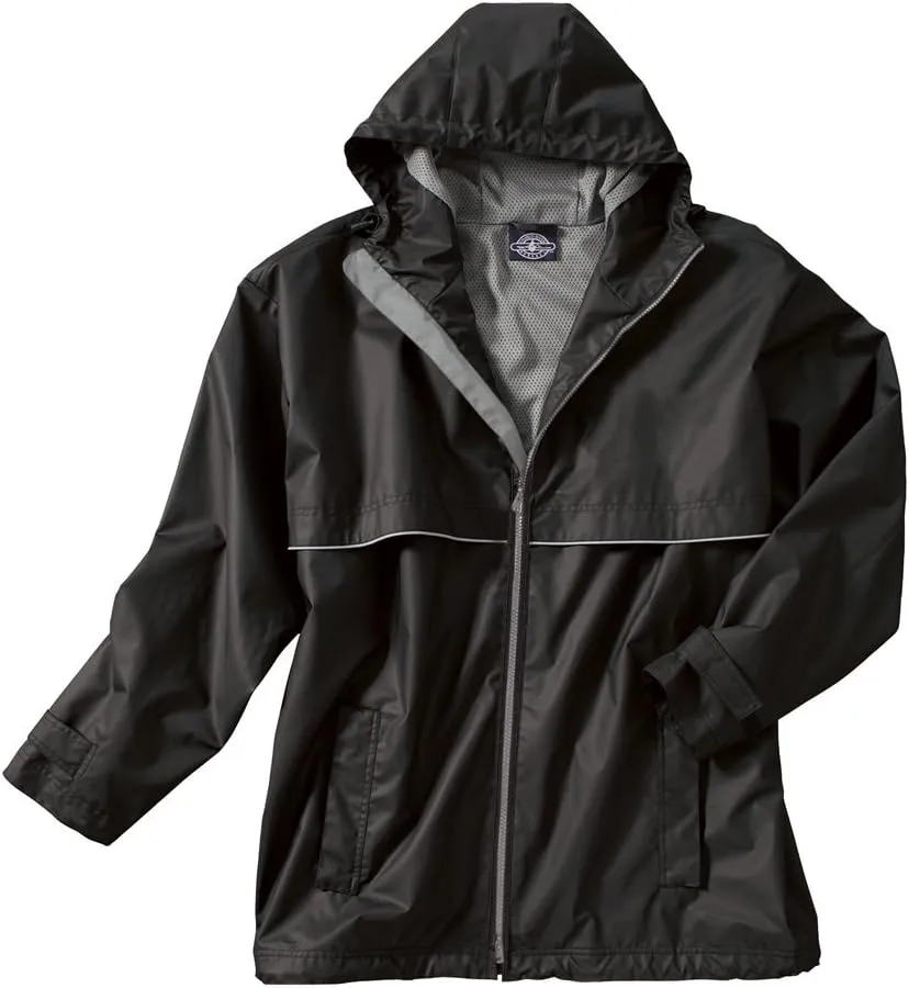 Charles River Men's New Englander Waterproof Rain Jacket (Reg & Ext Sizes)