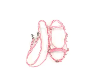 Complete Bitless bridle for ponies …side pull hackamore with reins