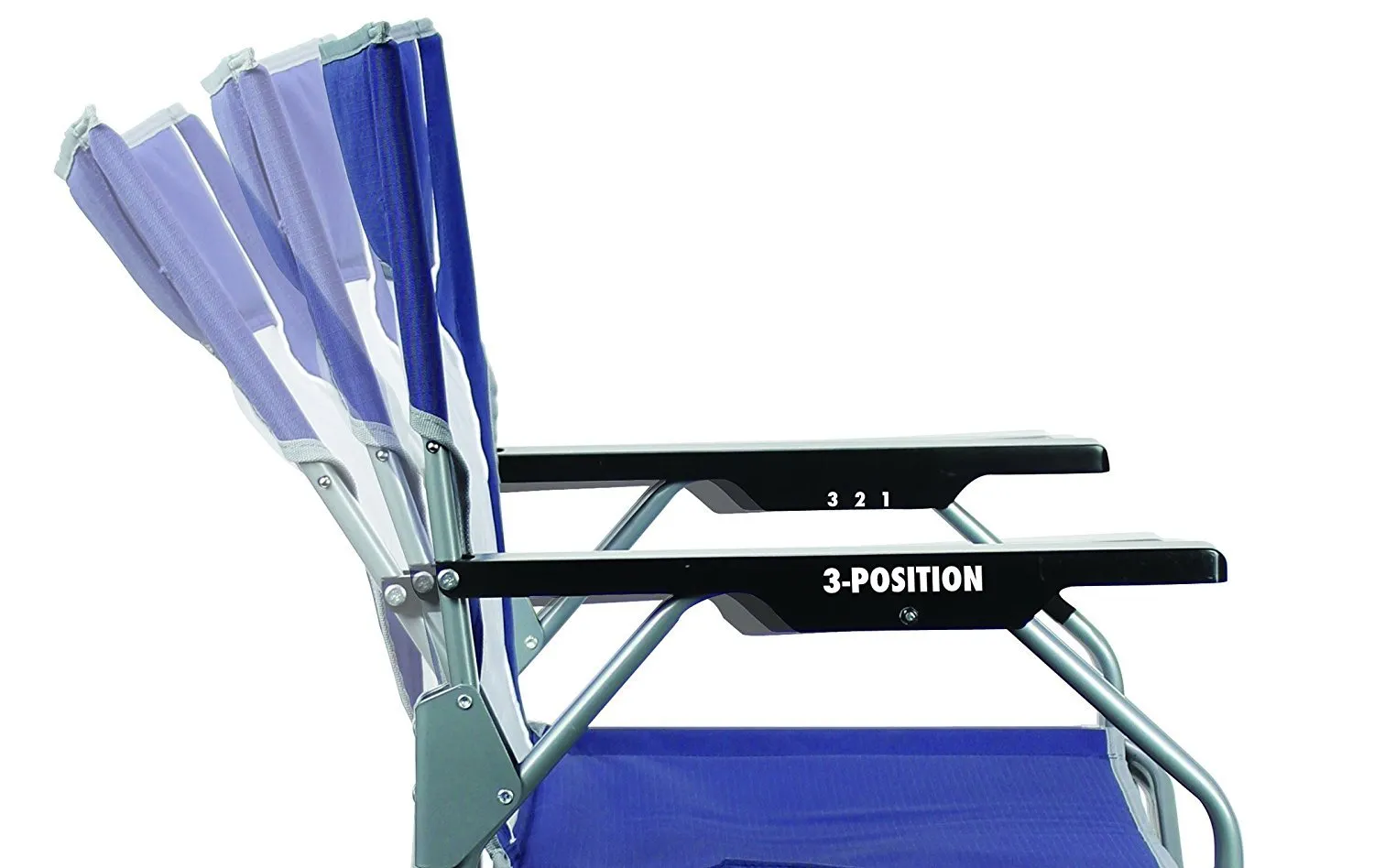 GCI Outdoor 3-Position Reclining Low-Height Folding Lawn Chair