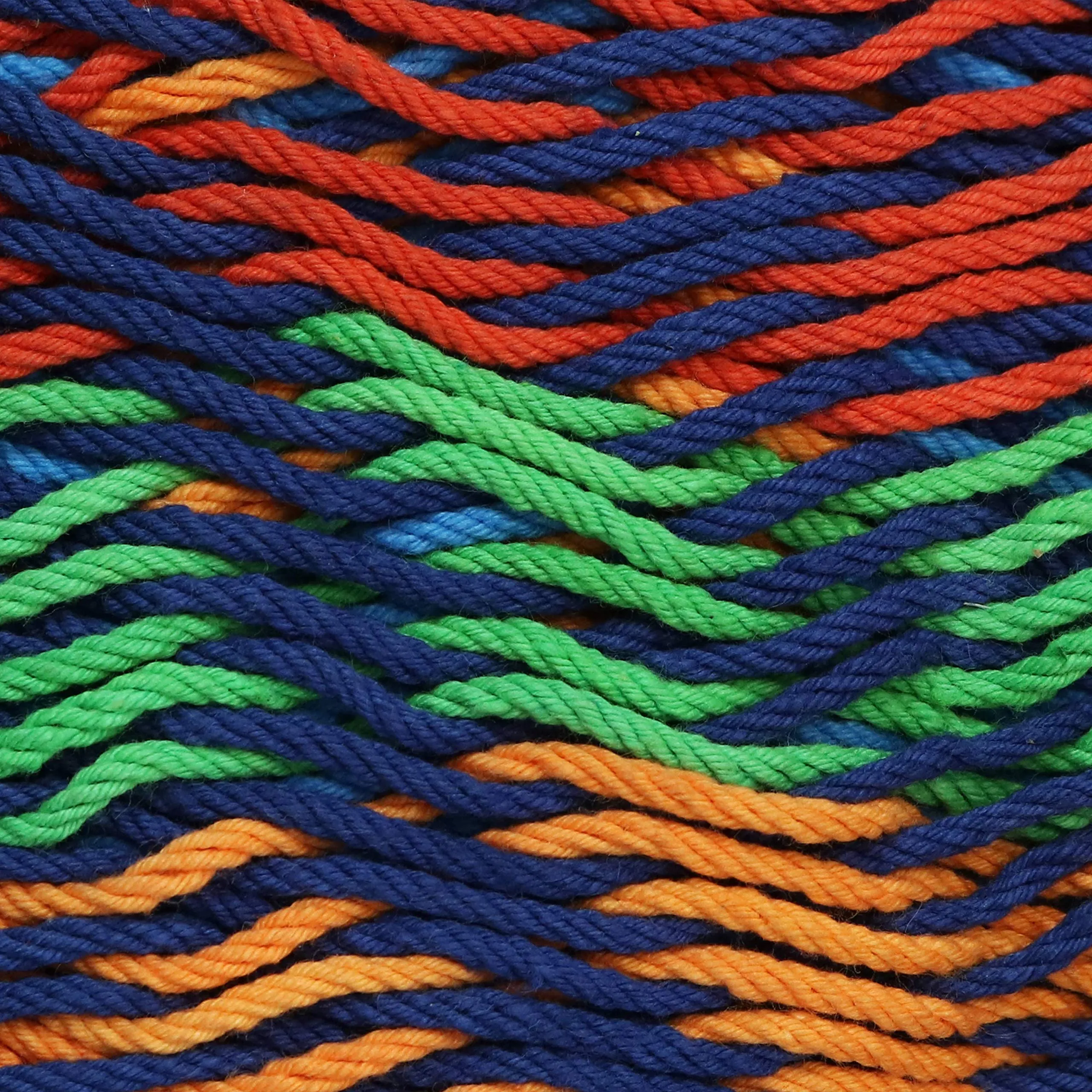 Hand-Woven Mayan Family Hammock  XXL Thick Cord - Sunnydaze