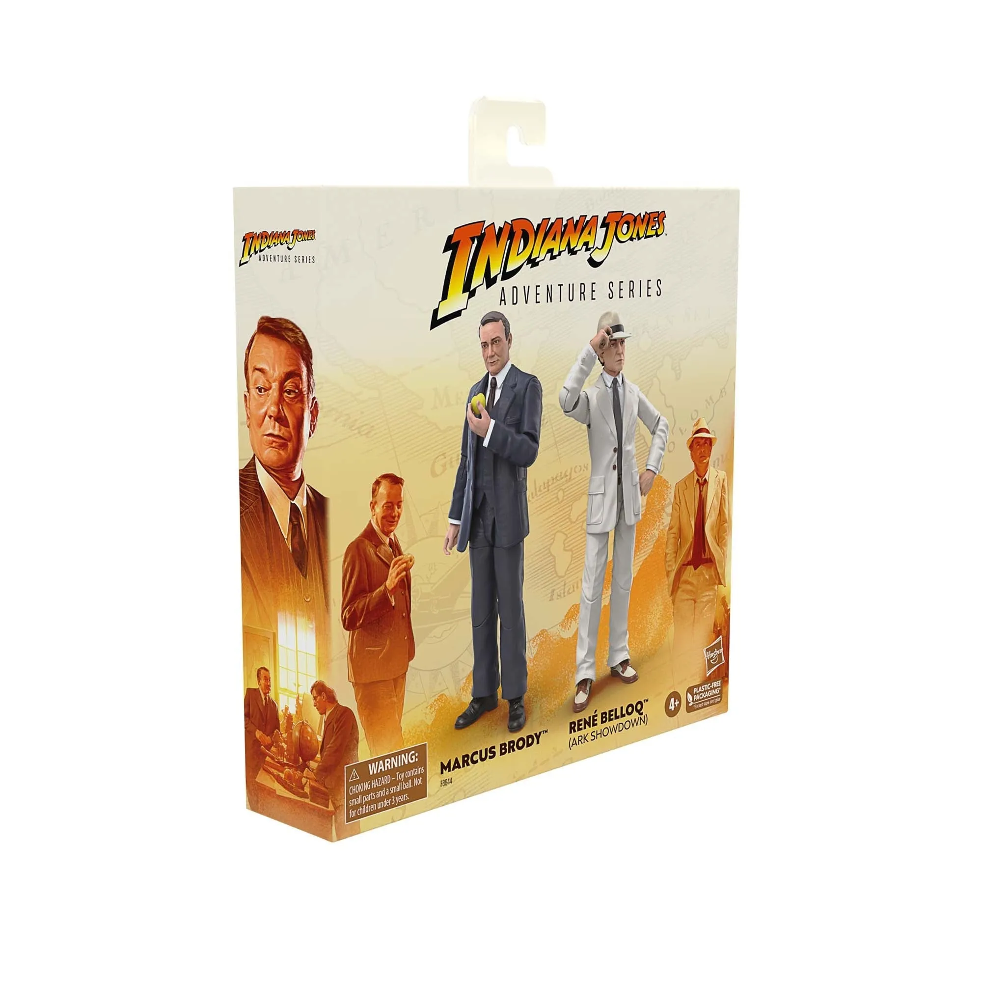 Indiana Jones Adventure Series Marcus Brody & René Belloq (Ark Showdown) - Presale
