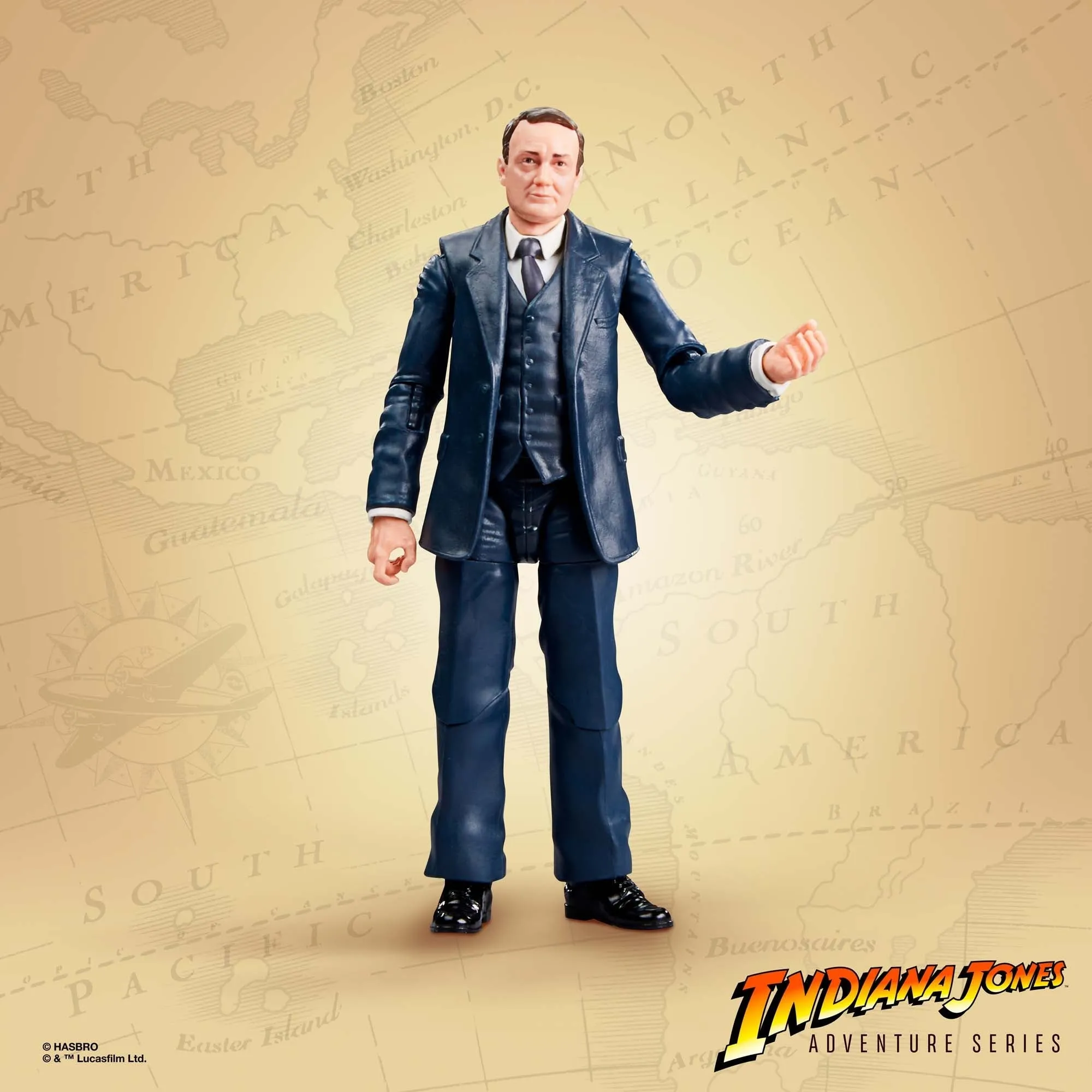 Indiana Jones Adventure Series Marcus Brody & René Belloq (Ark Showdown) - Presale