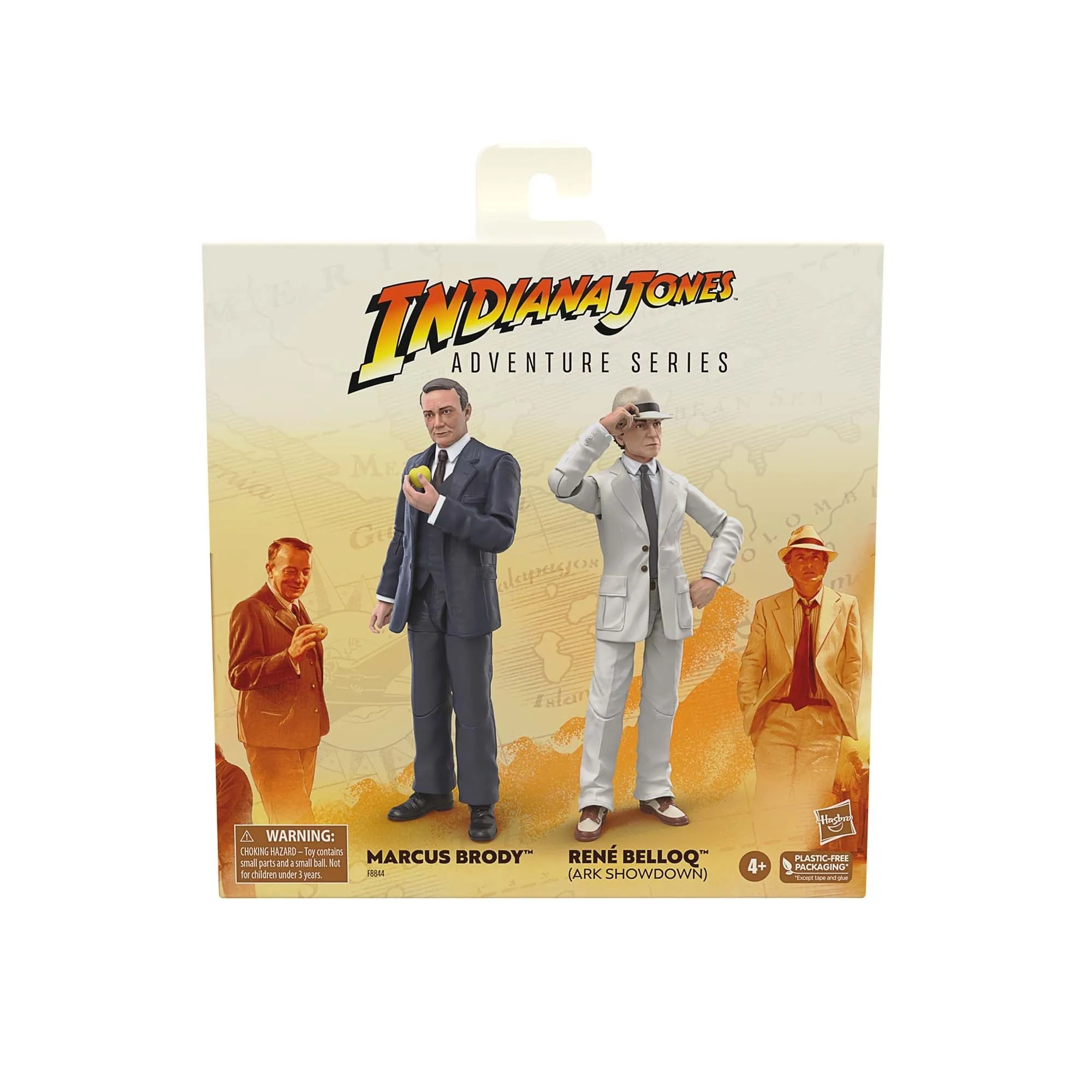 Indiana Jones Adventure Series Marcus Brody & René Belloq (Ark Showdown) - Presale