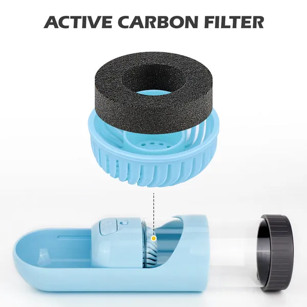 NatureTails™ Portable Dog Water Bottle with Filter