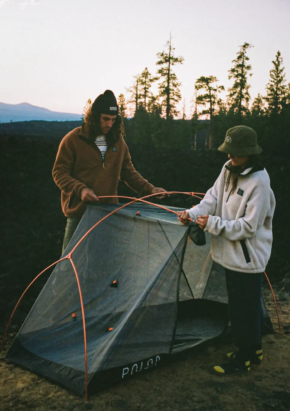 POLER One Person Tent - Hal Red