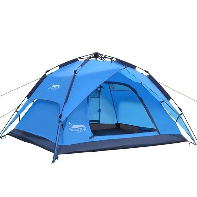 Portable Automatic Tent for 3-4 Person Family - Instant Setup for Hiking, Camping and Travel