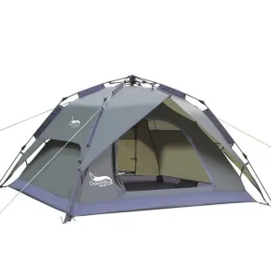 Portable Automatic Tent for 3-4 Person Family - Instant Setup for Hiking, Camping and Travel